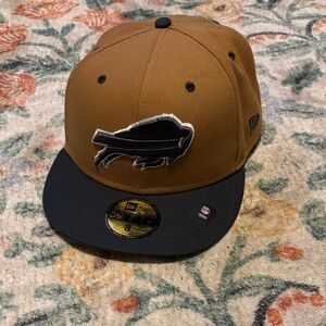 New Era Buffalo Bills Brown and Black 59FIFTY Fitted Hat